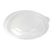 Крышка к контейнеру d144хh17 мм, прозр., ПП, 50 шт/упак "ПолиЭр" 300 шт/кор РОССИЯ К-144К