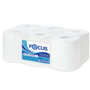 Бумага туалетная для диспенсеров 2-сл. "Focus" Mini Jumbo, бел., 170 м 12 рул/упак 12 рул/кор РОССИЯ 50202222/5036904