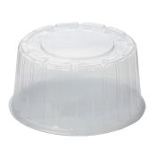 Крышка круглая для торта 1 кг, d-246мм, h-125мм. , прозрачная