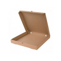 Коробка для пиццы 250х250х40 мм, крафт, микрогофрокарт.Т-21 Е, 50 шт/кор 50 шт/упак РОССИЯ Г06064