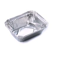 Форма алюминиевая 1-секц. 255 мл 126х100х34 мм, без крышки, алюм., 100 шт/упак 2 800 шт/кор РОССИЯ SP(RF)15L