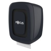 Диспенсер для бумажных полотенец Z и V сложен., черн., ПП "Focus" FoldedTowel Dispenser 1 шт/кор РОССИЯ 50004186/8076284