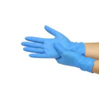 Перчатки нитриловые, р-р M, неопудрен., син., 50 пар/упак 10 упак/кор ТАИЛАНД