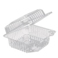 Упаковка квадрат 121х119х60мм, 0,25кг, прозрачная, (137561) ОПС