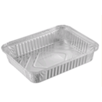 Форма алюминиевая 1-секц. 960 мл 218х155х39,5 мм, без крышки, алюм., 100 шт/упак 1 200 шт/кор РОССИЯ SP(RF)64L /4003