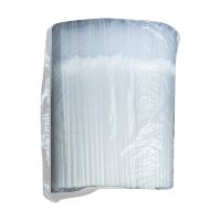 Трубочки для коктейлей 210 мм, d5 мм, прозр., пласт. с гофроизгибом, 250 шт/упак 60 упак/кор РОССИЯ 115009