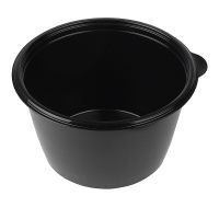Контейнер-миска круглый 750 мл, черный