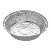 Форма алюминиевая 1-секц. 1405 мл d205хh55 мм, крышка в компл., алюм., 3 шт/упак 48 шт/кор РОССИЯ 402-682