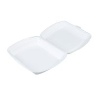 Ланч-бокс 247х207.5х62мм, с 1 секцией, белый