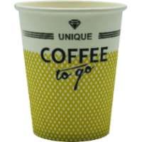 Стакан бумажный 350 мл 1 сл., d90 мм, диз. "Coffe To Go", карт., 50 шт/упак 1 000 шт/кор РОССИЯ