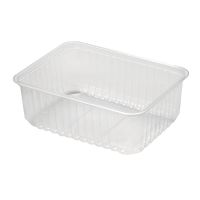 Контейнер 1000 мл 1-секц. 179х132х64 мм, серия 179, без крышки, прозр., ПП, 50 шт/упак 500 шт/кор РОССИЯ А179-1000