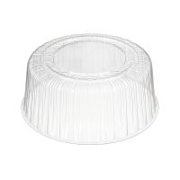 Упаковка для торта [крышка] d295хh116[d277хh110] мм, прозр., ОПС, 110 шт/кор "Комус" 110 шт/упак РОССИЯ Т-265К (Т)