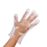 Перчатки одноразовые, размер L, 12 мкм, прозр., ПЭ, 50 пар/упак 100 упак/кор РОССИЯ КС10078
