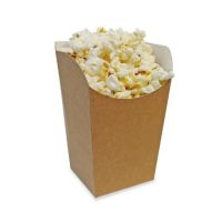 Упаковка для снеков 650 мл 84х 84х125 мм, L, крафт, карт., 800 шт/кор "OSQ" Eco Snack Cup 800 шт/упак РОССИЯ ECO SNACK CUP L