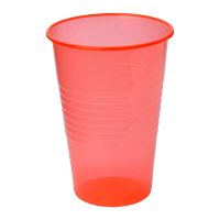 Стакан одноразовый 200 мл, красн., ПП, 12 шт/упак "МИСТЕРИЯ" 720 шт/кор РОССИЯ