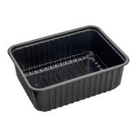 Контейнер прямоугольный 179х132х64мм, 1000 мл, черный