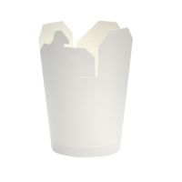 Коробка для лапши 500 мл, d84хh98 мм, бел., карт., 35 шт/упак "SaaMi" 560 шт/кор РОССИЯ 211031/63780/63889