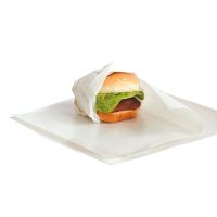 Обертка для бургеров и хот-догов 305х305 мм, бел., бум., 1000 шт/упак 5 000 шт/кор РОССИЯ