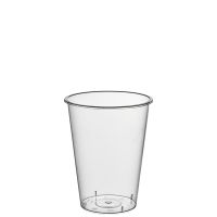 Стакан одноразовый 375 мл, дизайн "Bubble Cup", прозрачный, полипропилен, 25 штук в упаковке 500 штук в коробке