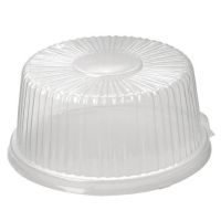 Упаковка для торта [крышка] d320хh118[d268хh118] мм, прозр., ОПС, 100 шт/кор 100 шт/упак РОССИЯ ПР-Т-72К