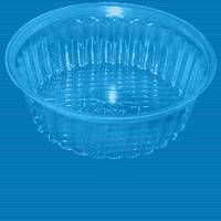 Контейнер 360 мл 1-секц. d132хh44 мм, без крышки, прозр., ОПС, 1000 шт/кор "Комус" 1 000 шт/упак РОССИЯ СК-351 (М) (Т)