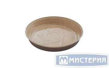 Форма для выпечки d190хh22 мм, коричн., бум. лам., 880 шт/кор "Formacia" 880 шт/упак РОССИЯ C173-22LB