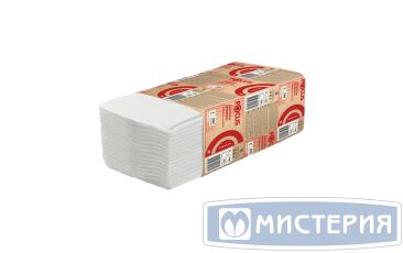 Полотенца бумажные для диспенсеров 240х200 мм 2-сл. Z-сложен., бел., 200 лист/упак "Focus" Premium 12 упак/кор РОССИЯ 50202905/5083775