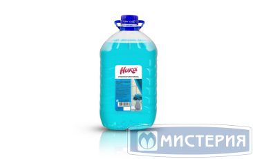 Средство для мытья стекол и зеркал "Ника" Стеклоочиститель, бутылка ПЭТ, 5000 мл 4 шт/кор РОССИЯ -