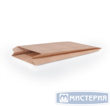Пакет пищевой [90+40]х205 мм без руч., без окна, крафт, бум., 1600 шт/кор 1 600 шт/упак РОССИЯ 012-000122-001