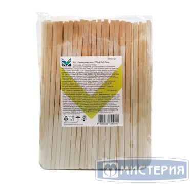 Размешиватель 170 мм, бамбук, 500 шт/упак "GREEN MYSTERY" 5 000 шт/кор КИТАЙ