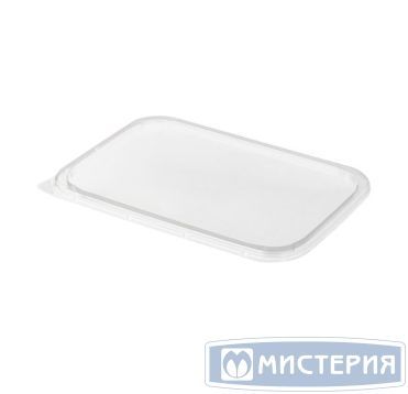 Крышка к контейнеру 186х132х7 мм, прозр., ПП, 50 шт/упак "Clarity" 500 шт/кор РОССИЯ 186 к