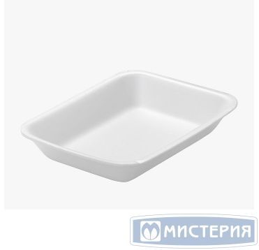 Лоток пищевой 178х135х30 мм, серия С-31.А, бел., ВПС, 300 шт/кор "Протэк" 300 шт/упак РОССИЯ С-31 "А"
