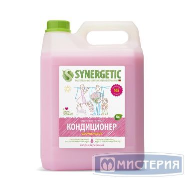 Кондиционер для белья биоразлагаемый с антистатическим эффектом "Synergetic Аромамагия", 5л