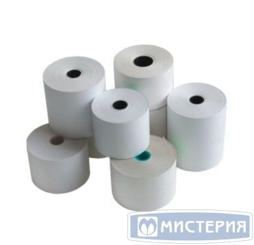 Чековая лента 57мм х 17м, d12 мм, бел., термобум. "Честный чек" 16 рул/упак 256 рул/кор РОССИЯ
