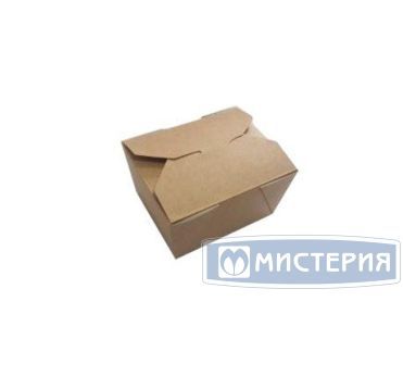 Коробка для лапши 600 мл, 110х90х65 мм, крафт, карт., 50 шт/упак "OSQ" Fold Box 450 шт/кор РОССИЯ OSQ FOLD BOX 600