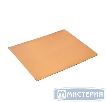 Подложка 400х400 мм, 3,2 мм, зол., карт. фольг., 10 шт/упак 1 упак/кор РОССИЯ