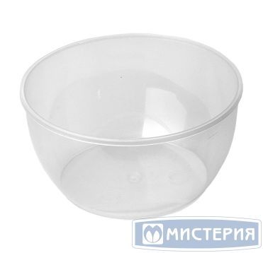 Контейнер для пресервов/мёда 360мл "банка","Плошка" d=112мм, h=55мм, полупрозрачный ПП