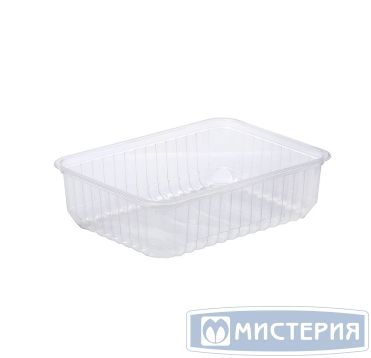 Контейнер 750 мл 1-секц. 179х132х48 мм, серия 179, без крышки, прозр., ПП, 50 шт/упак "ПолиЭр" 500 шт/кор РОССИЯ 179/750