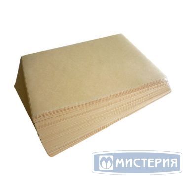 Подпергамент в листах 250х250 мм, 52 гр/м2, коричн., бум., 2153 лист/упак 1 упак/кор РОССИЯ ~7 кг/упак