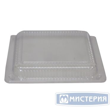 Крышка к контейнеру для суши 190х160х40 мм, прозр., ПЭТ, 225 шт/кор 225 шт/упак РОССИЯ ИП-409К