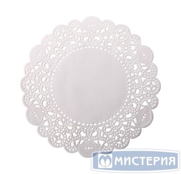 Салфетки ажурные d360 мм, бел., бум., 250 шт/упак 4 упак/кор РОССИЯ DЕCО-36W