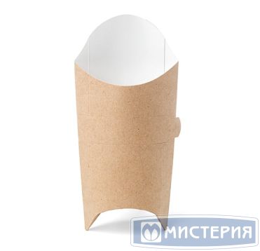 Упаковка [короб] для шаурмы 190х100х50 мм, крафт-бел., карт., 50 шт/упак "OSQ" Pillow 700 шт/кор РОССИЯ OSQ PILLOW S