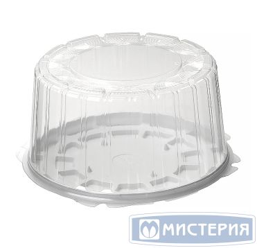 Упаковка для торта [дно] d245хh16[d215хh11] мм, коричн., ОПС, 170 шт/кор "Комус" 170 шт/упак РОССИЯ Т-218/11 ДШ коричн.