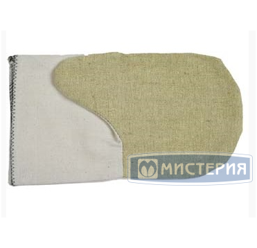 Рукавицы х/б с брезентовыми наладонниками + п/н миткаль 400 пар/кор РОССИЯ БН-02