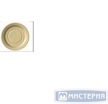 Тарелка одноразовая мелкая d230 мм, беж., кукурузный крахмал, 50 шт/упак 350 шт/кор РОССИЯ