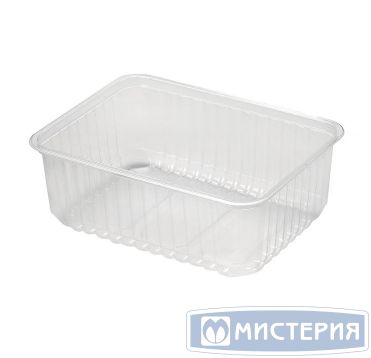 Контейнер 1000 мл 1-секц. 179х132х64 мм, серия 179, без крышки, прозр., ПП, 50 шт/упак 500 шт/кор РОССИЯ А179-1000