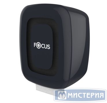 Диспенсер для бумажных полотенец Z и V сложен., черн., ПП "Focus" FoldedTowel Dispenser 1 шт/кор РОССИЯ 50004186/8076284