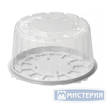 Упаковка для торта [дно] d224хh15[d193хh11] мм, бел., ПС, 190 шт/кор "Комус" 190 шт/упак РОССИЯ Т-192ДШ